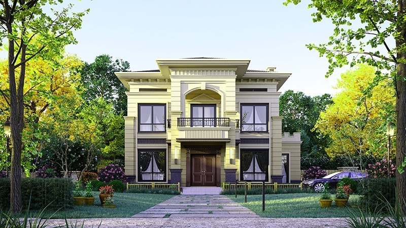 荣昌中式合院住宅，开放庭院与邻里乡亲更亲近